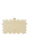 Cult Gaia Clutch "paloma" In White