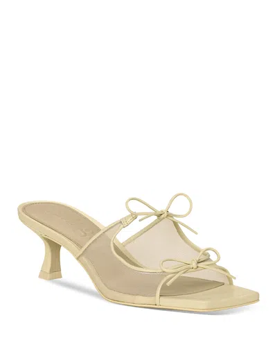 Cult Gaia Women's Allegra Bow Sandals In Crema