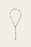 Cult Gaia Women's Astrid Choker In Shiny Brass In Multi