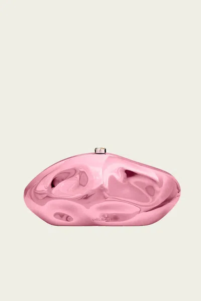 Cult Gaia Women's Caldera Clutch In Ballet In Pink
