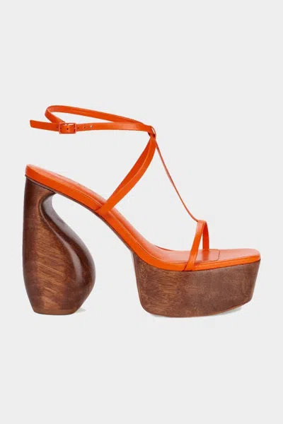 Cult Gaia Women's Chiara Platform In Poppy In Red