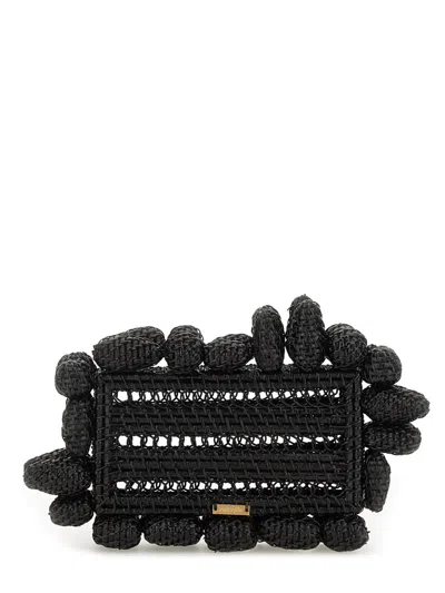 Cult Gaia Women Clutch "akira" In Black