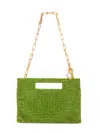 Cult Gaia Women's Embellished Chain Shoulder Bag In Green