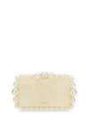 Cult Gaia Womens Ivory Eos Faux-pearl And Acrylic Clutch Bag In Cream