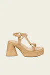 Cult Gaia Erin Sandal In Natural In White