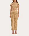Cult Gaia Genesis Top In Truffle In Neutrals