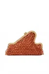 Cult Gaia Women's Giana Clutch In Currant In Red