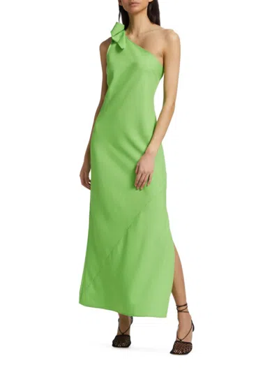 Cult Gaia Women's Kamila One Shoulder Maxi Dress In Fern | ModeSens