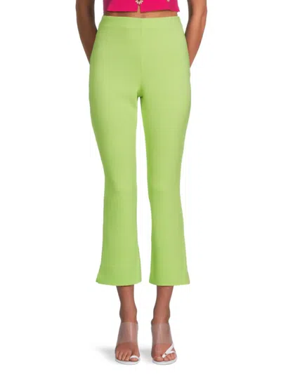 Cult Gaia Women's Marie Flare Pants In Mantis Green