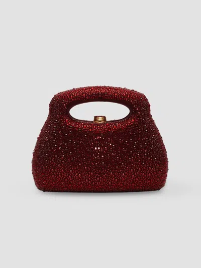 Cult Gaia Women's Mimi Embellished Top Handle Bag In Red