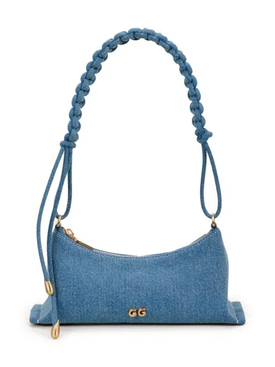 Cult Gaia Women's Osa Denim Shoulder Bag In Blue