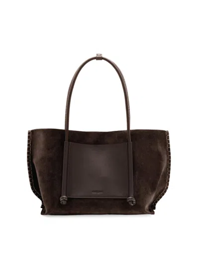 Cult Gaia Women's Rylie Suede Tote Bag In Brown