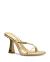 Cult Gaia Soriah Sandal In Brass In Multi