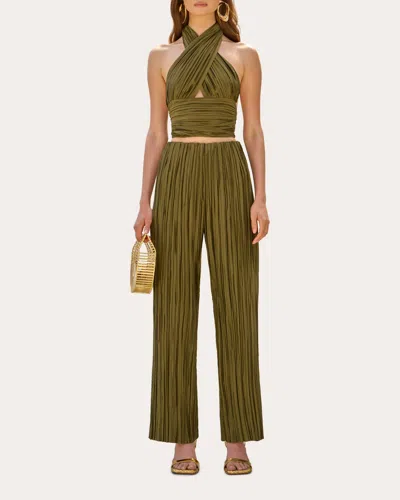 Cult Gaia Women's Stacie Pant In Green