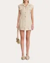 Cult Gaia Tanith Mini Dress In Beach In Neutrals