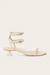 Cult Gaia Torina Sandal In Antique White In Neutral