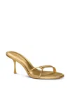 Cult Gaia Veda Sandal In Gold In Gold