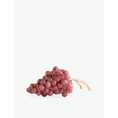 Cult Gaia Womens Crimson Grape Acrylic Clutch In Red