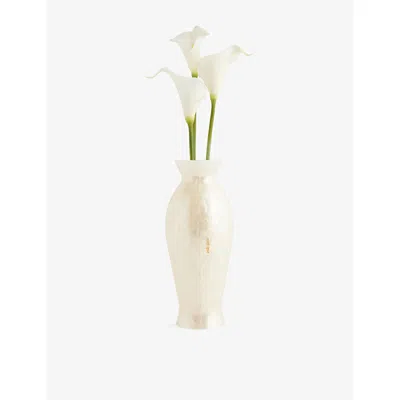 Cult Gaia Womens Ivory Florence Acrylic Clutch In White