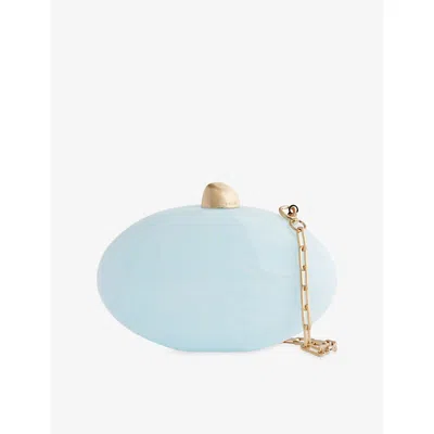 Cult Gaia Womens Light Breeze Eviana Acrylic Clutch