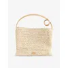 Cult Gaia Womens Natural Lalli Raffia Top-handle Bag In Natural