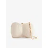 Cult Gaia Womens Travertine Reina Acrylic Clutch In Brown