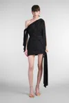 Cult Gaia Wonder In Black Polyester In Black