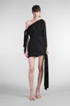 Cult Gaia Wonder In Black Polyester In Black