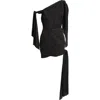 Cult Gaia Wonder In Black Polyester In Black