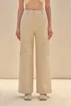 Cult Gaia Wynn Drawstring Hem Pants