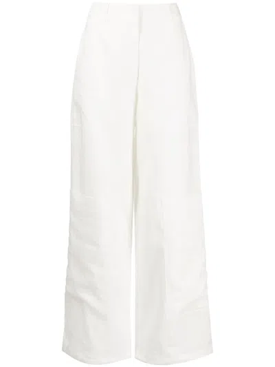 Cult Gaia Wynn Wide-leg Trousers In White