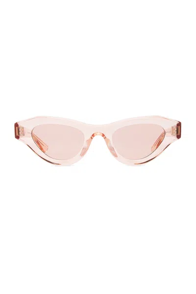 Cult Gaia X Thierry Lasry Jaya Sunglasses In Translucent Pink