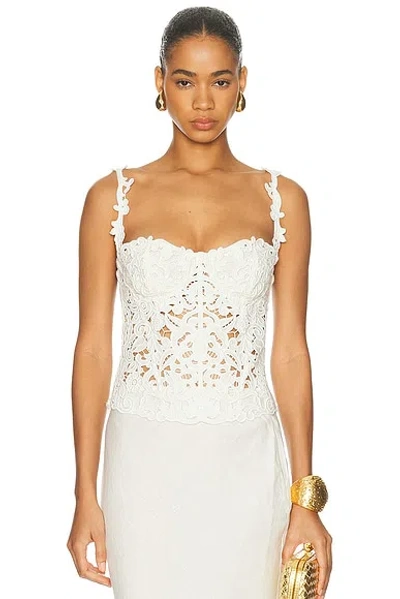 Cult Gaia Zaire Top In White