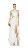 Cult Gaia Zan Gown In White