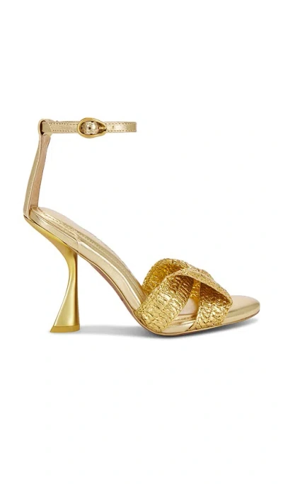 Cult Gaia Zephyr Sandal In Gold