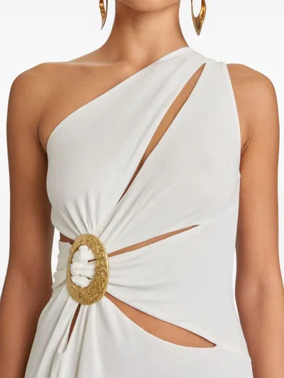 Cult Gaia Zinna Gown In White