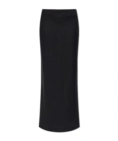 Cult Gaia Zip Maxi Skirt In Black