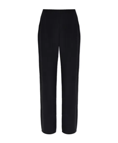 Cult Gaia Zippered Casual Pants In Black