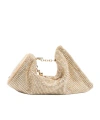 Cult Gaia Viera Clutch Bag In Nude