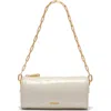 Cult Gaia Zozina Leather Shoulder Bag In Beige