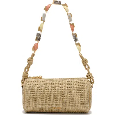 Cult Gaia Zozina Shoulder Bag In Beige