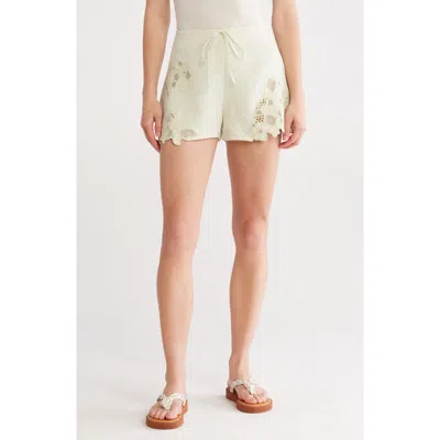 Cult Gaia Zuria Linen Shorts