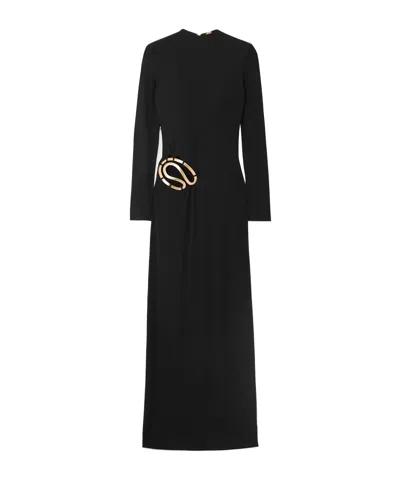 Cult Gaia Jacenta Long Dress In Black