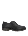 Cult Man Lace-up Shoes Black Size 10 Soft Leather In Black