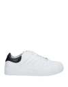 Cult Man Sneakers White Size 12 Leather In White