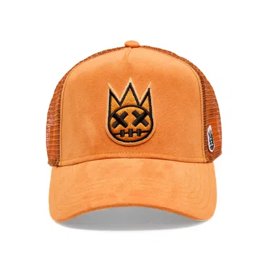 Cult Of Individuality Clean Logo Mesh Back Trucker Hat In Orange