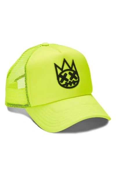 Cult Of Individuality Clean Shimuchan Logo Trucker Hat In Green