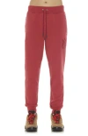 Cult Of Individuality Cotton Sweatpants In Garnet