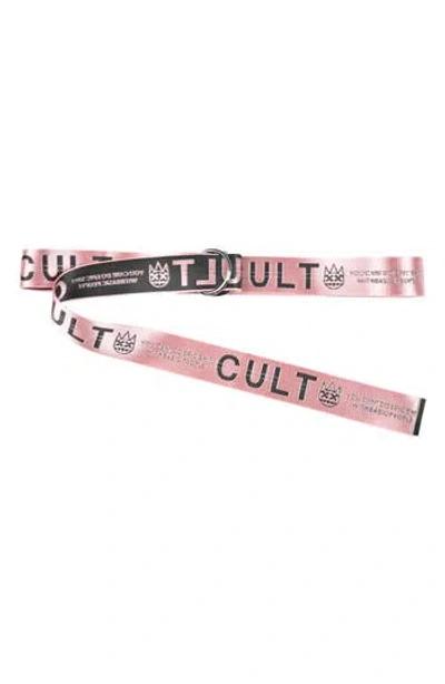 Cult Of Individuality Cult Belt In Pink
