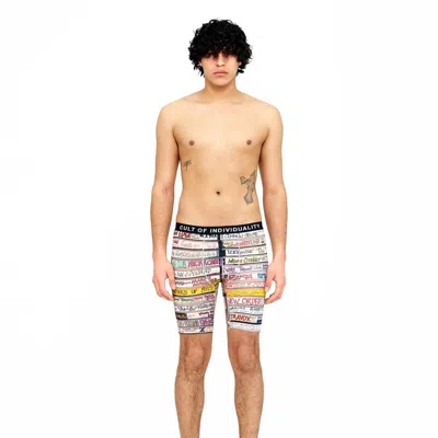 Cult Of Individuality Cult Briefs 2 Pack "cassetts" In White